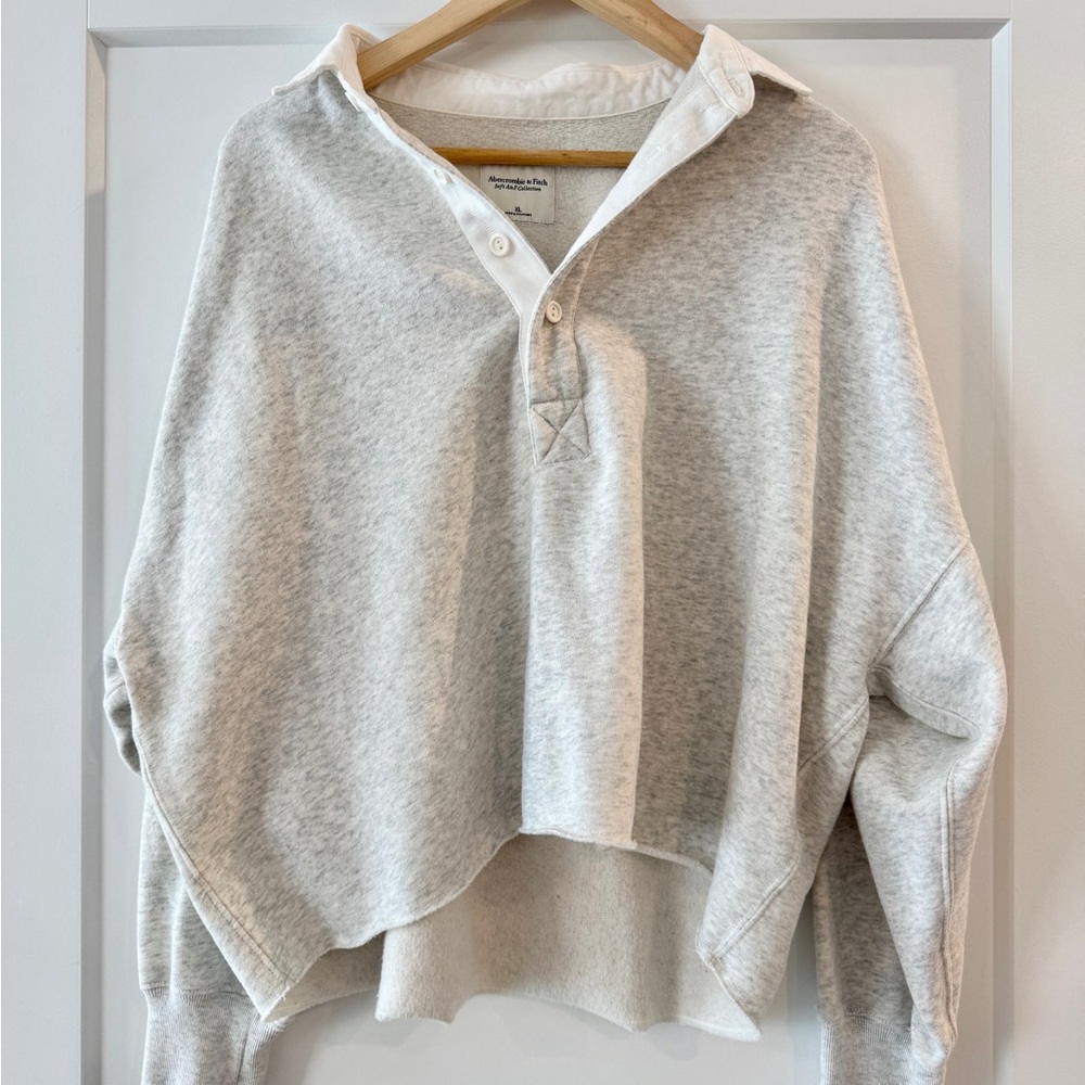 Abercrombie & Fitch Essential Collared Polo Crew